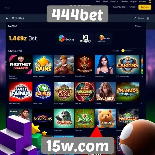 Análise das opções de jogos disponíveis no 444bet